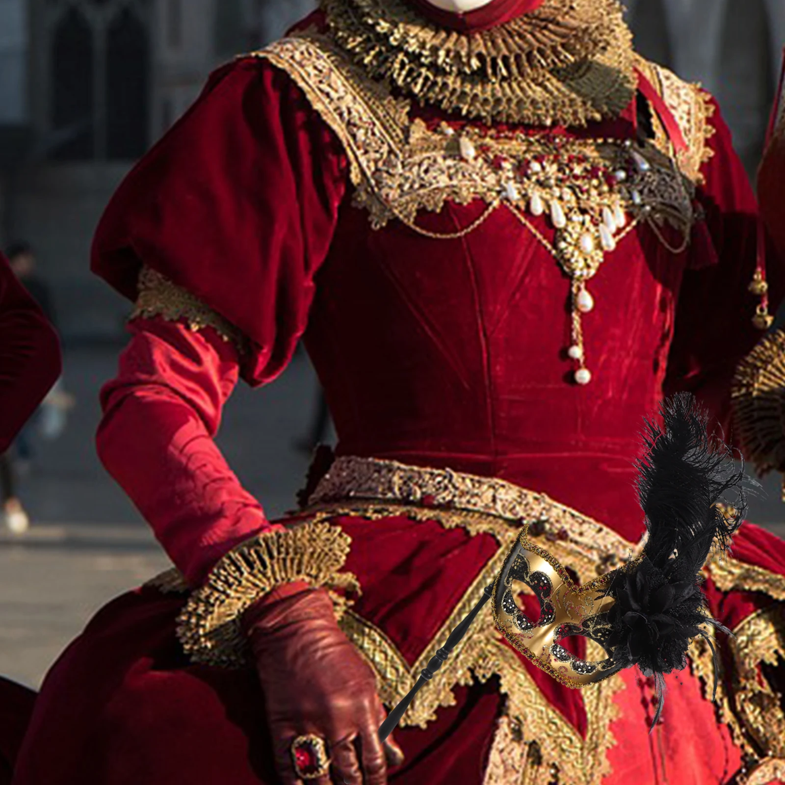 

Mask Plastic Masquerade Masks Women Halloween Decor Prom Fancy Dress Festival Birthday Party Role Play Costume Stage