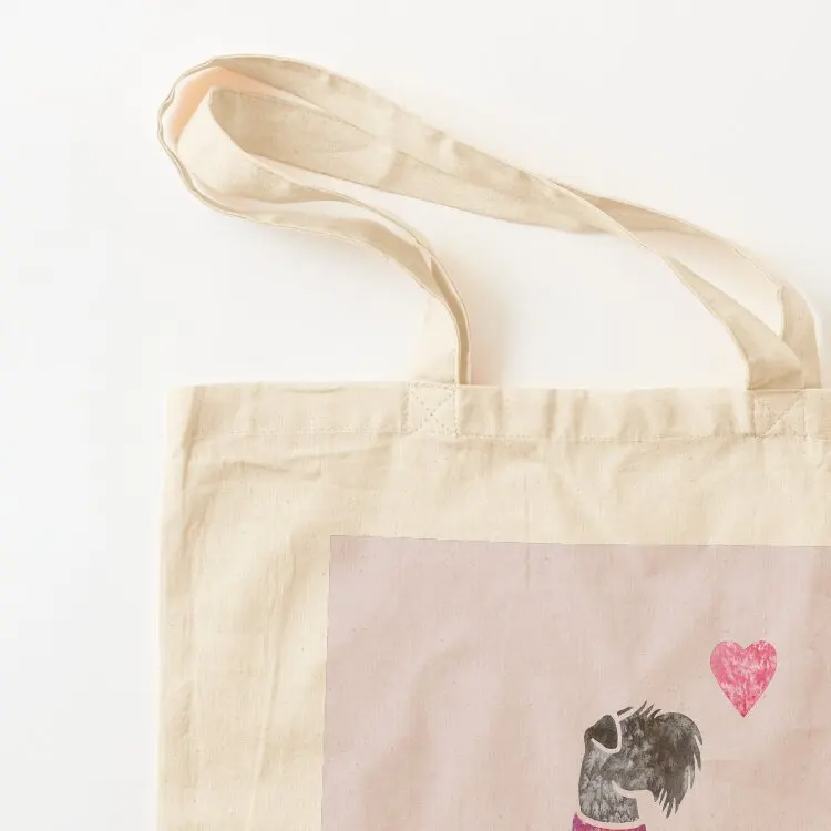 Watercolour Kerry Blue Terrier Tote Bag canvas tote Lady bag Women's tote bag Woman shopper