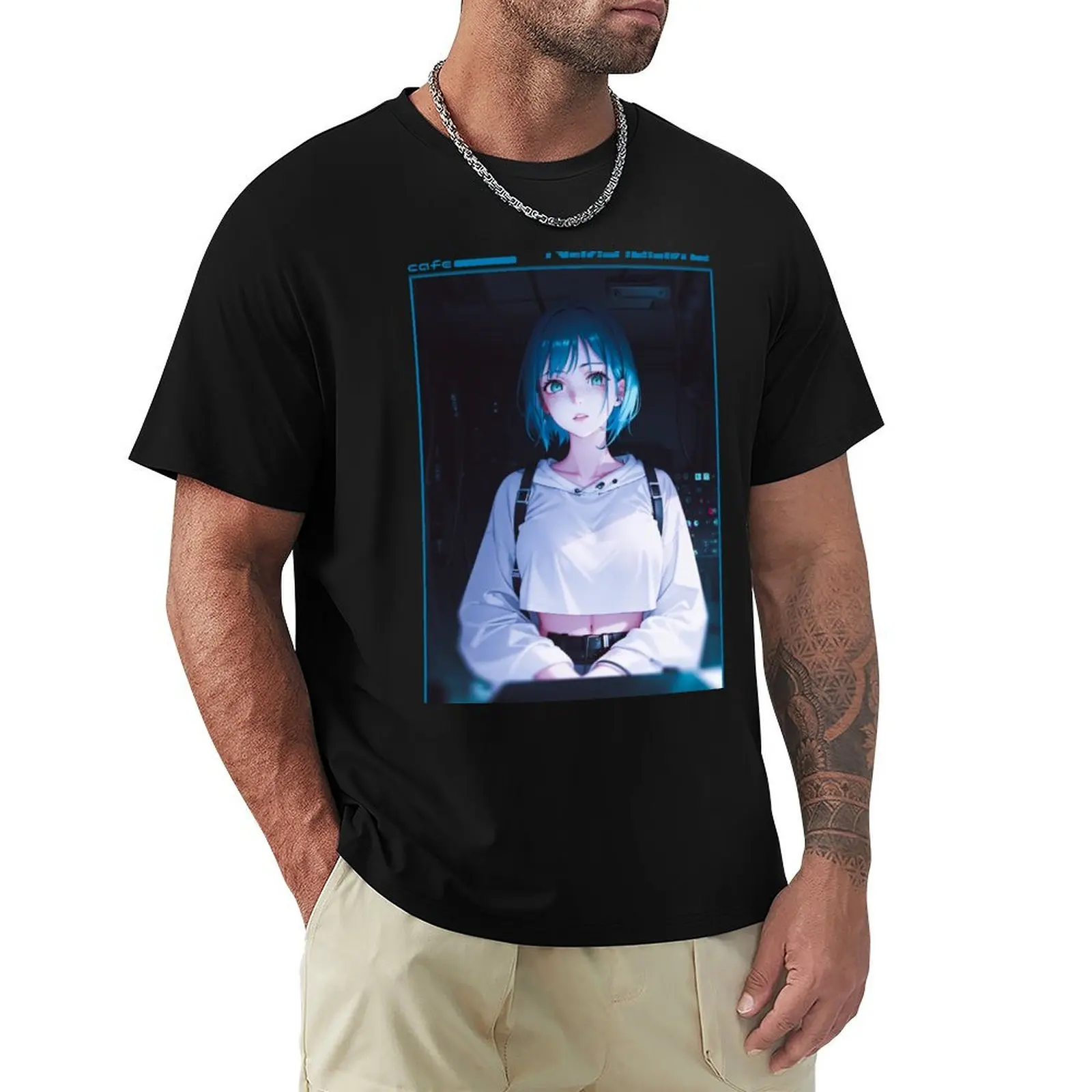 NIGHT CITY CAFé - LILITH T-Shirt Festive Simple T-Shirt