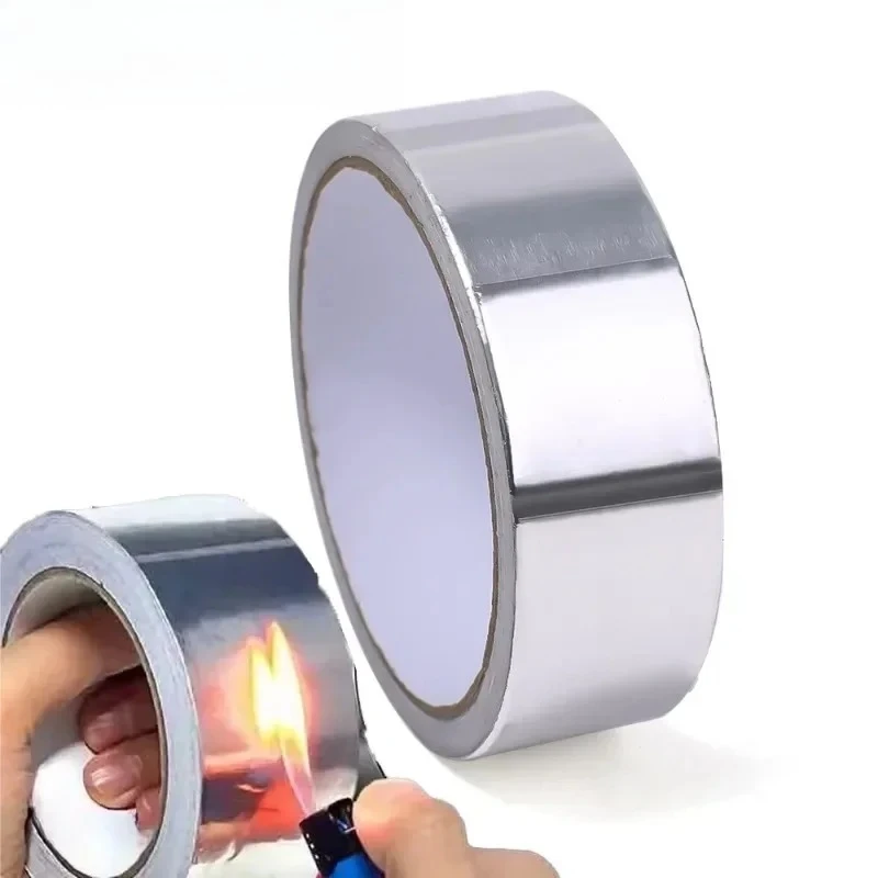 

‌Extra Strong Aluminum Foil Tape with Adhesive Backing for Auto Exhaust Pipe Repair Anti-Sunshine Weatherproof Sealing Tape‌
