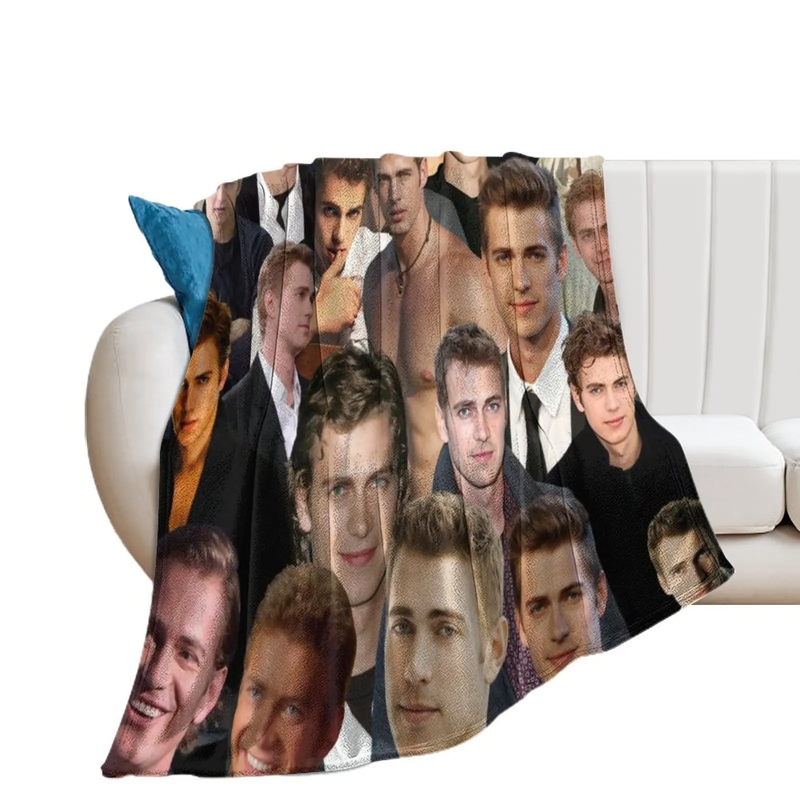 

hayden christensen high quality photo collage Throw Blanket For Baby Stuffeds Blankets