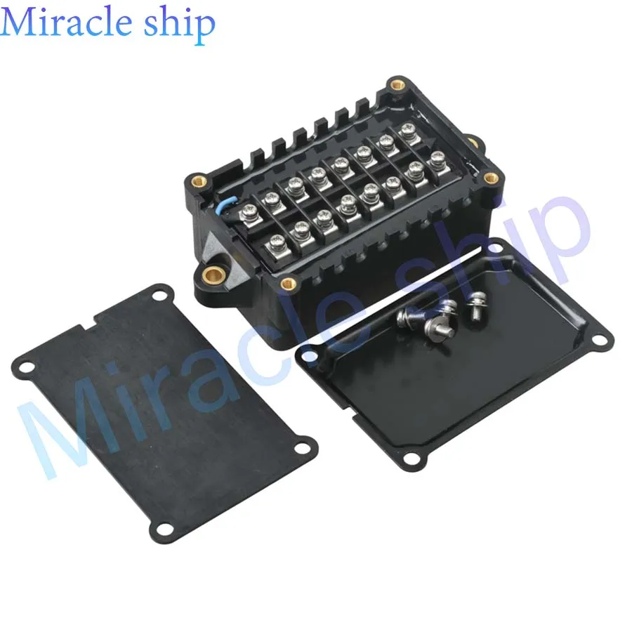 Boat Lgnition Pack CDI Module 6E5-85540-12 for Yamaha Outboard Motor Parts 115-130 HP V4 6E5-85540 Old Model