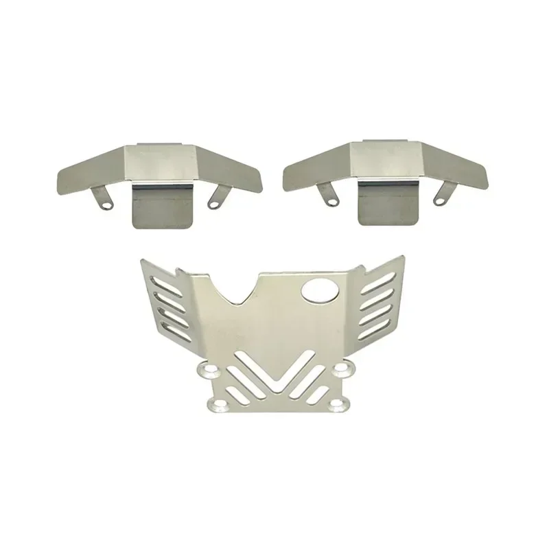 Akcesoria do tuningu samochodów zdalnie sterowanych MJX 1/12 H12Y H12Y+ H12P, bezinwazyjny montaż, pancerz podwozia 304.