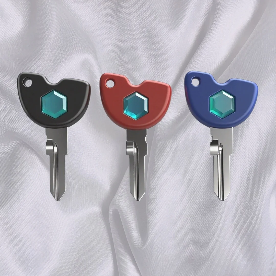 For Piaggio Medley rsmax250ie Vespa GTS GTV 125 200 250 300 Motorcycle Anti theft Key Detachable chip key Motorcycle Keys