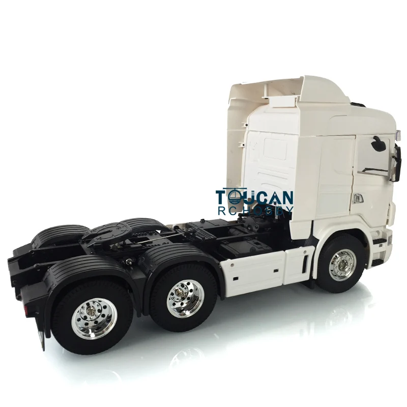 TOUCAN 3Axle 1/14 Midtop RC Ciągnik siodłowy Samochód zdalnie sterowany Pojazdy budowlane Zabawki na zewnątrz Prezenty Model TH05230