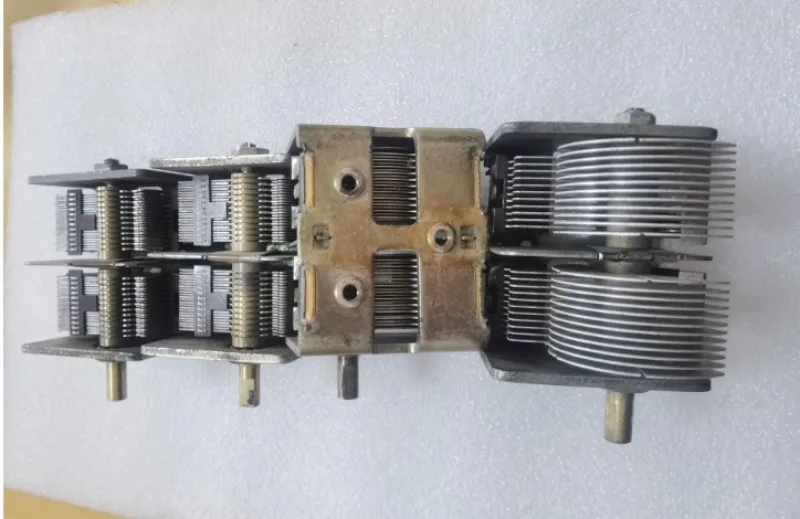 Variable Capacitor Type CB-2-365, Air, Duplex, Variable Capacitor, Special for Radio