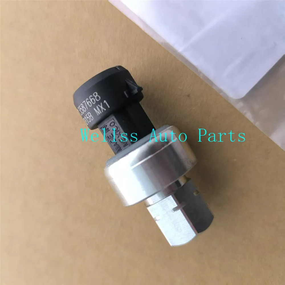 10PCS 13587668 A/C Refrigerant Pressure Sensor 7701205751 13502759 For Cadillac Chevrolet Ford GMC Hummer GM