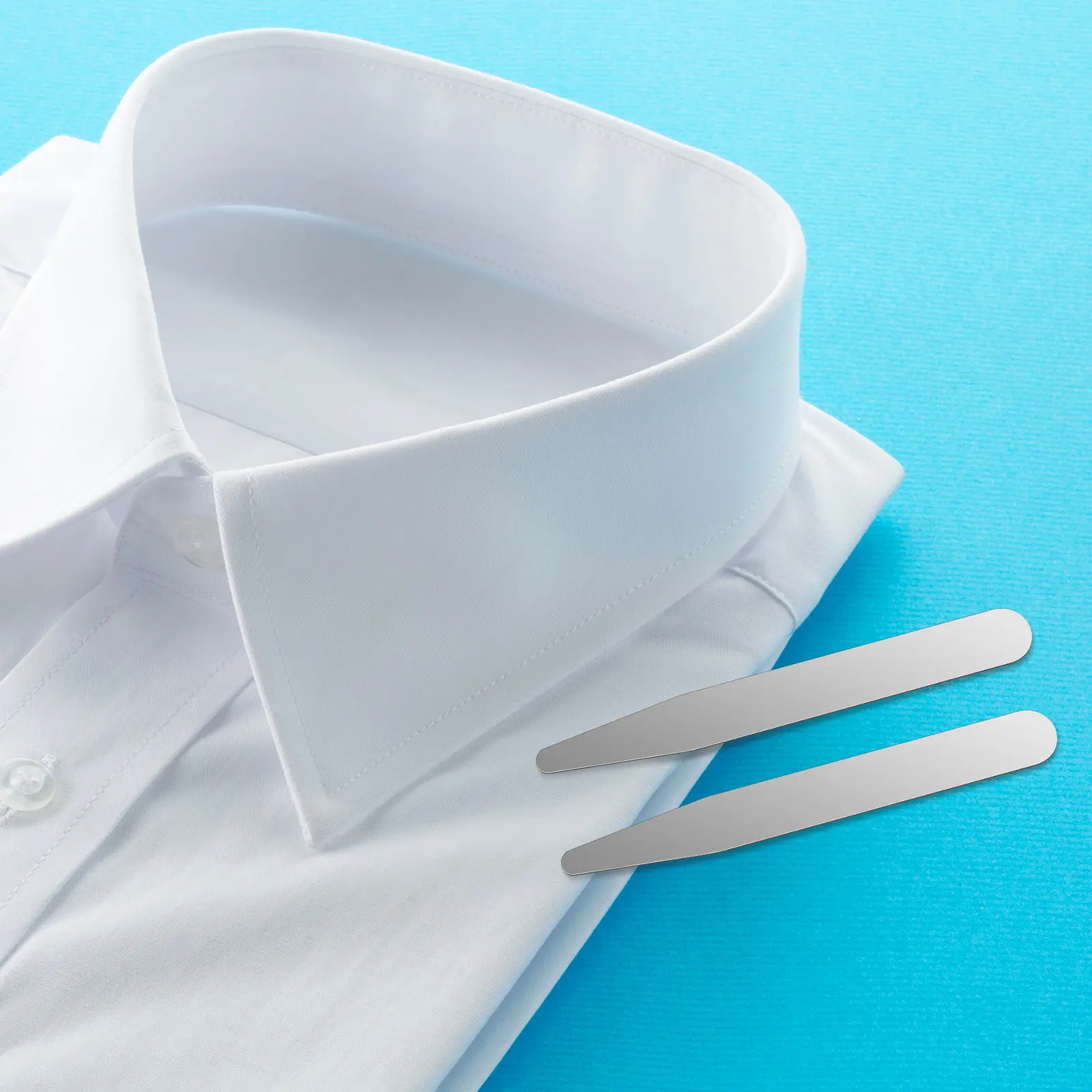 

36 шт. вставок для воротника рубашки: простые, предотвращают замятия, с гладкими закругленными краями, для мужских деловых рубашек, для создания профессионального образа