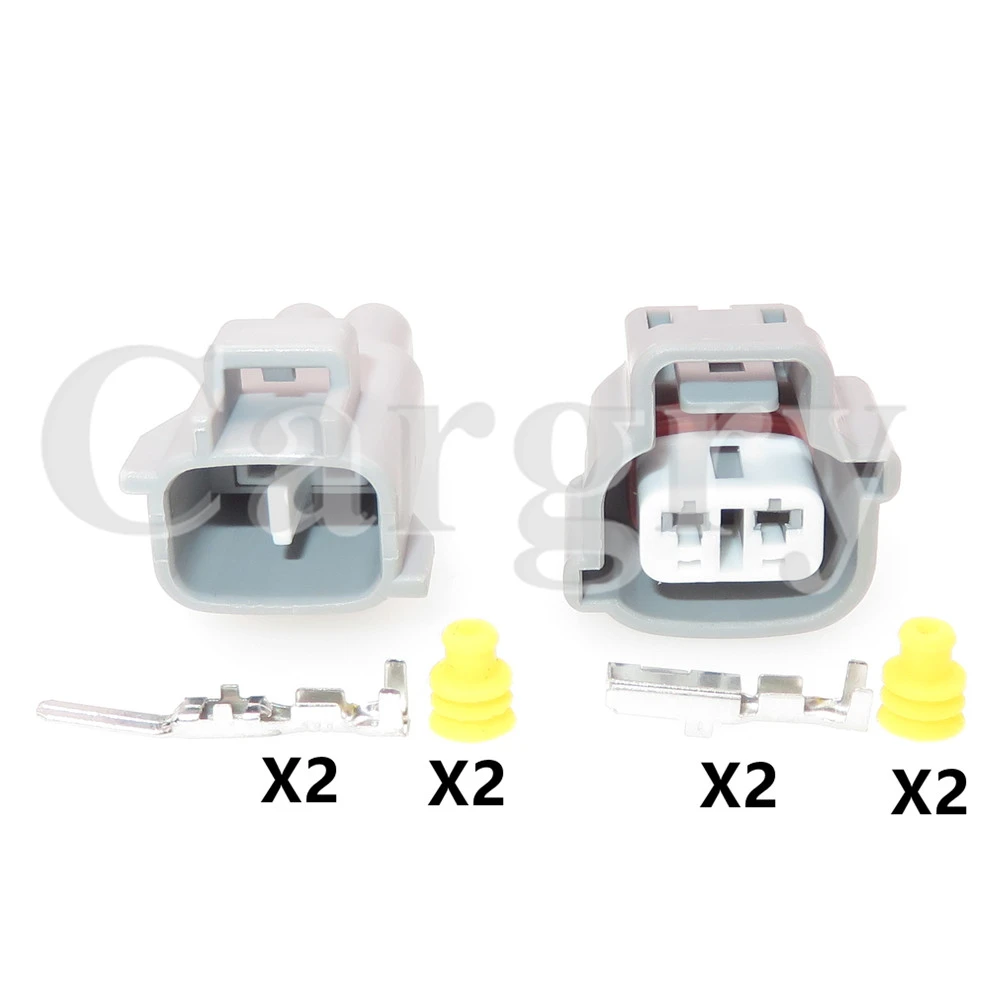 1 Set 2P 6189-0175 Auto Draad Kabel Socket Auto Kabelboom Waterdichte Connector Automobiel Verzegelde Adapter