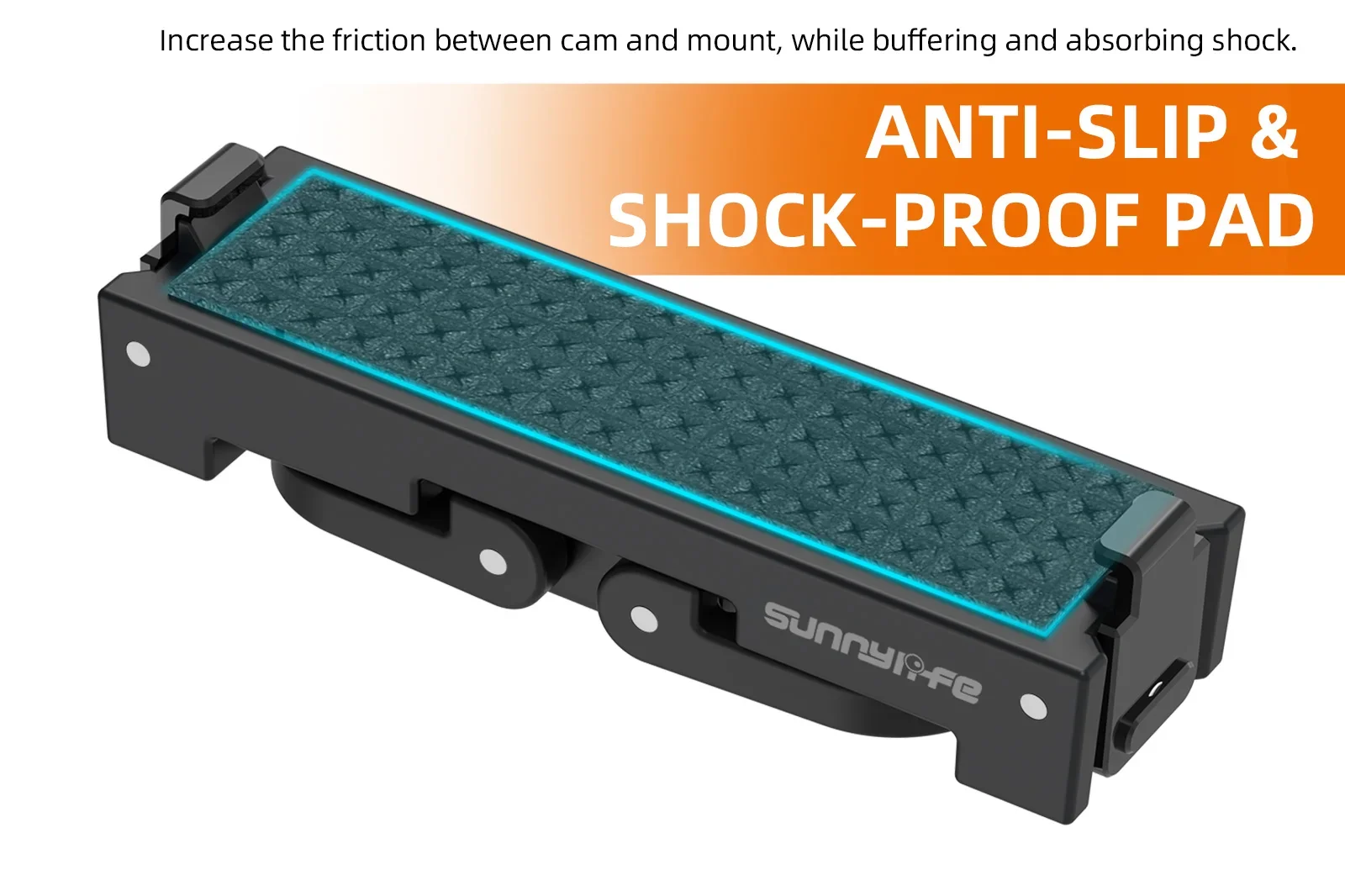 Sunnylife Magnetic Quick Release Adapter For Insta360 GO3/3S ABS Thumb Camera Durable Quick Release Adapter Mount Brackets