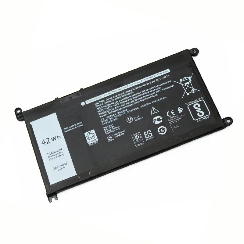 Imagem -02 - Bateria para Dell Latitude Dell Latitude 5482 3490 Inspiron 5582 em 15 7570 Vostro 14 3491 P111g P116g 1vx1h 11.4v 42wh Yrdd6-original