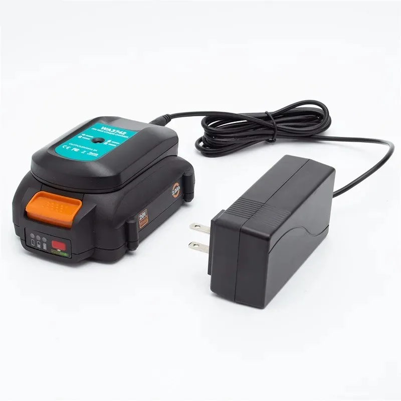 

Hight quality Fast Charger For Worx WA3520 WA3525 W3575 WA3578 18~ 20V 18v Li-ion battery charger For WA3875 EU Plug