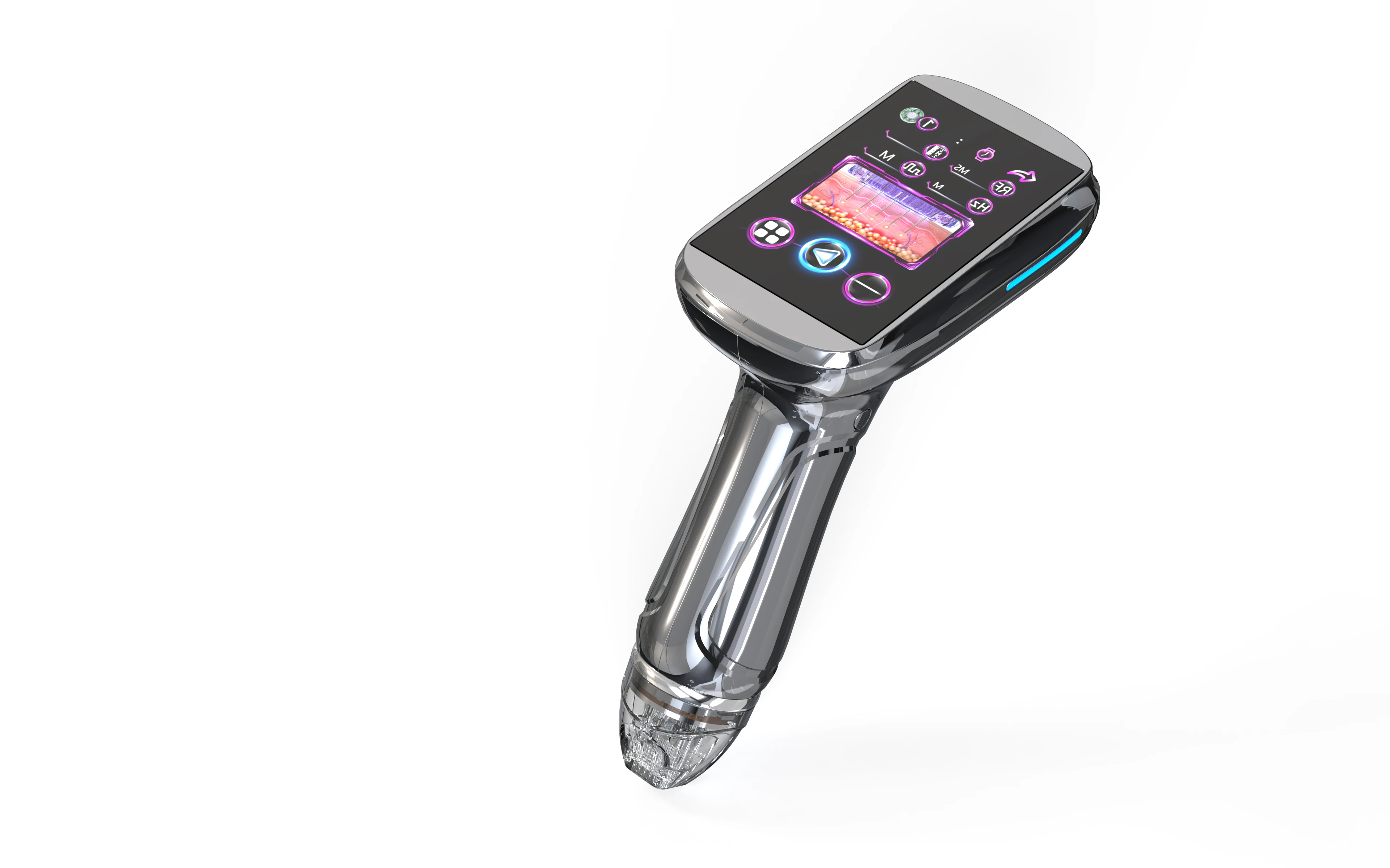 آلة التبول الدقيقة Rf كسور المحمولة لمكافحة التجاعيد شد الجلد إزالة الندبات تبييض آلة RF إبرة صغيرة M8