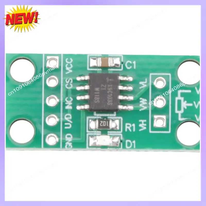 T24C X9C103S Digitale Potentiometer Module Groen 100K 100Th Order Digitale Potentiometer Circuit