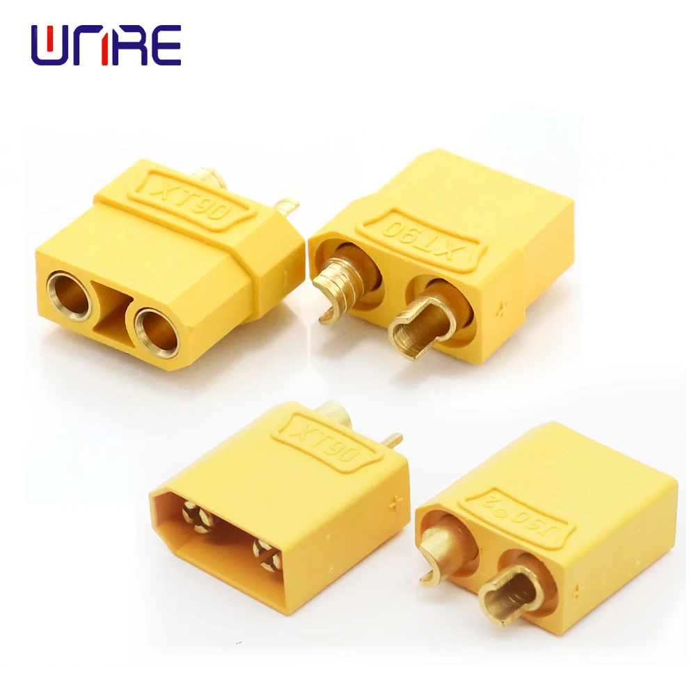 

10/20pcs xt90 xt-90 plug male and female bullet connectors plugs gold plated for rc lipo battery quadcopter multicopter