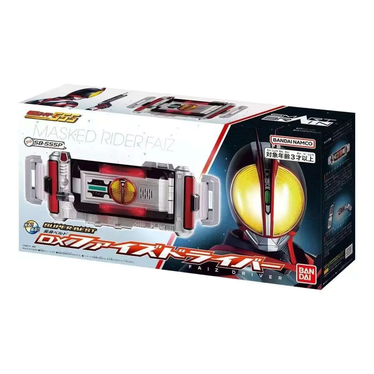 

Bandai DX SUPER BEST Kamen Rider Faiz Drive Transformation Belt Transformation Подвижная модель Подарочная коллекция Фигурки