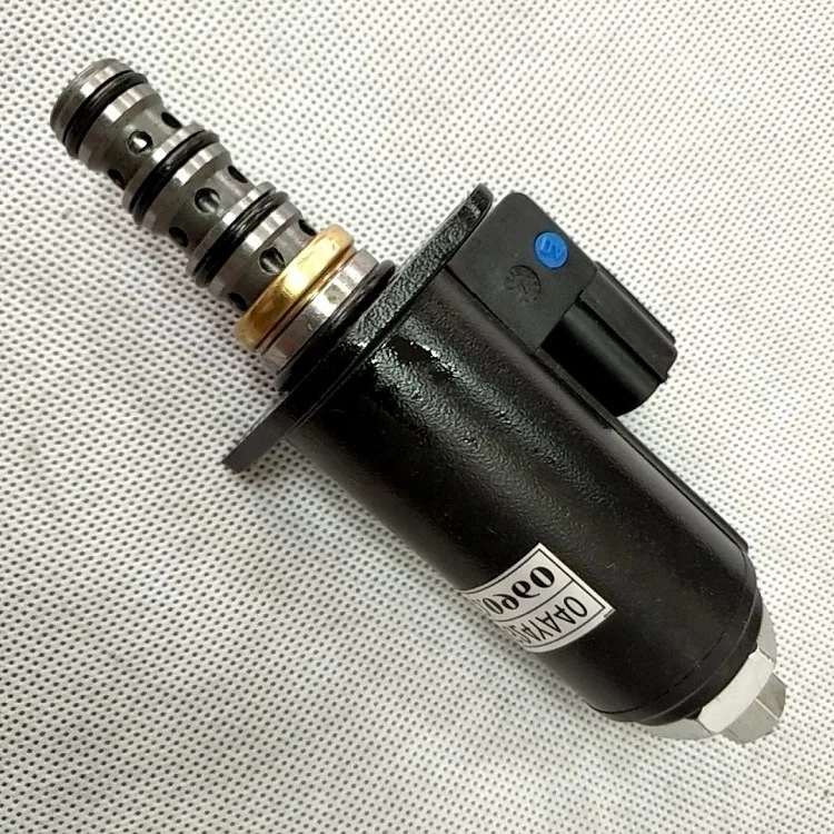 عالية الجودة YN35V00021F1 KWE5K-30 G24YA40 سوينغ صمام الملف اللولبي لقطع غيار حفارة SK200-6 الكهربائية