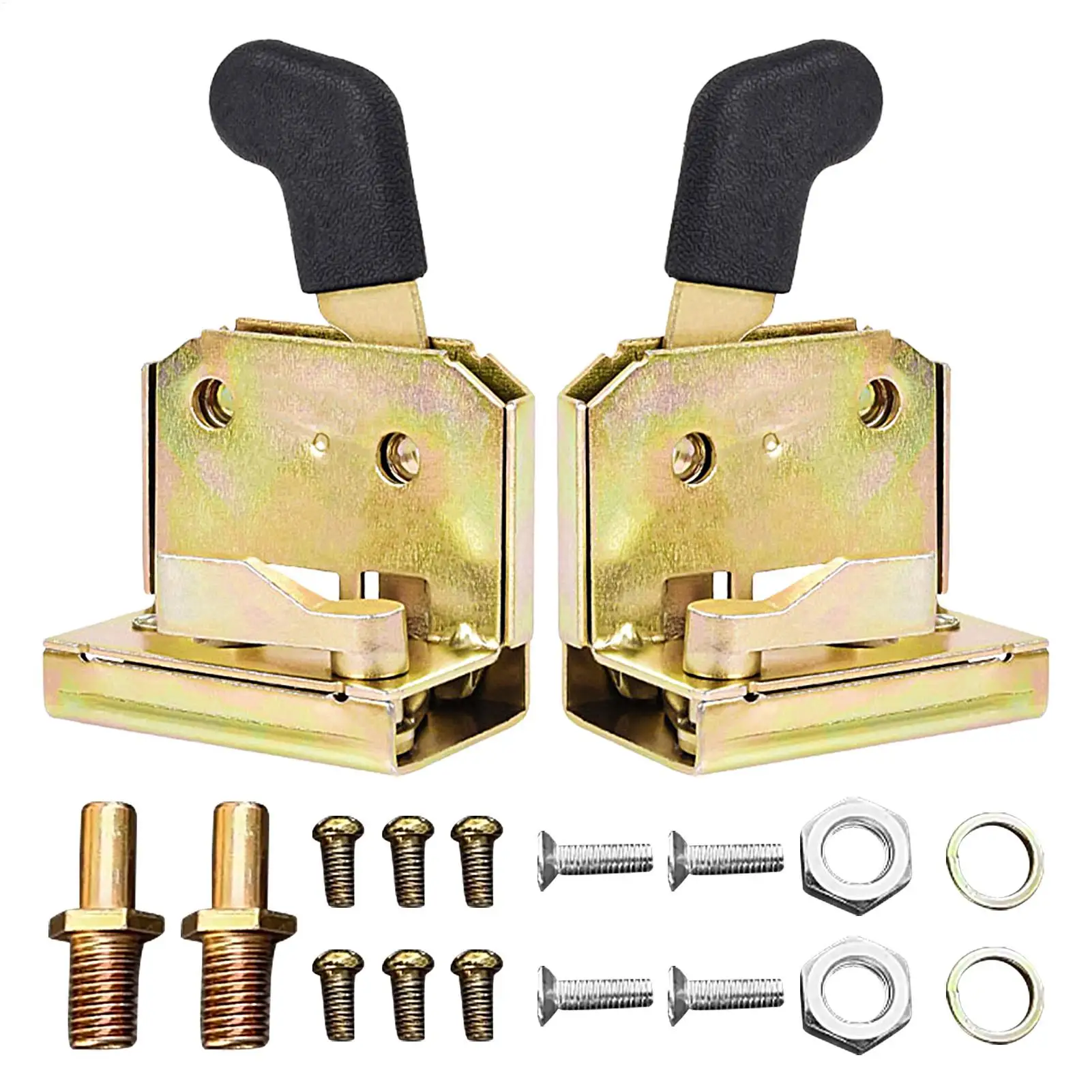 Handle Lock Set Forklift Tractor Door Handle Metal door lock handle electric tricycle door lock handle conventional accessories