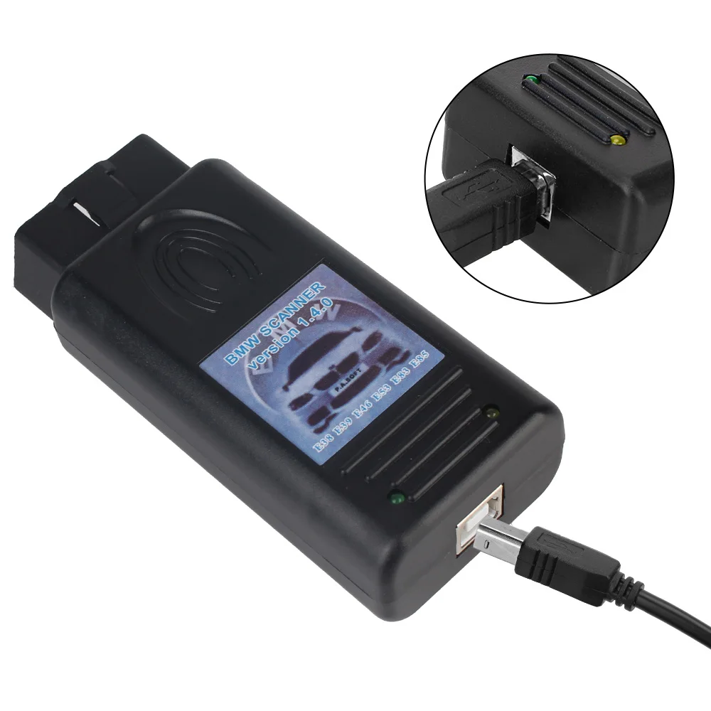 USB Diagnostic Interface For Windows XP For BMW  Scanner 1.4.0 Multi-Function Unlock Version Repairing Tools