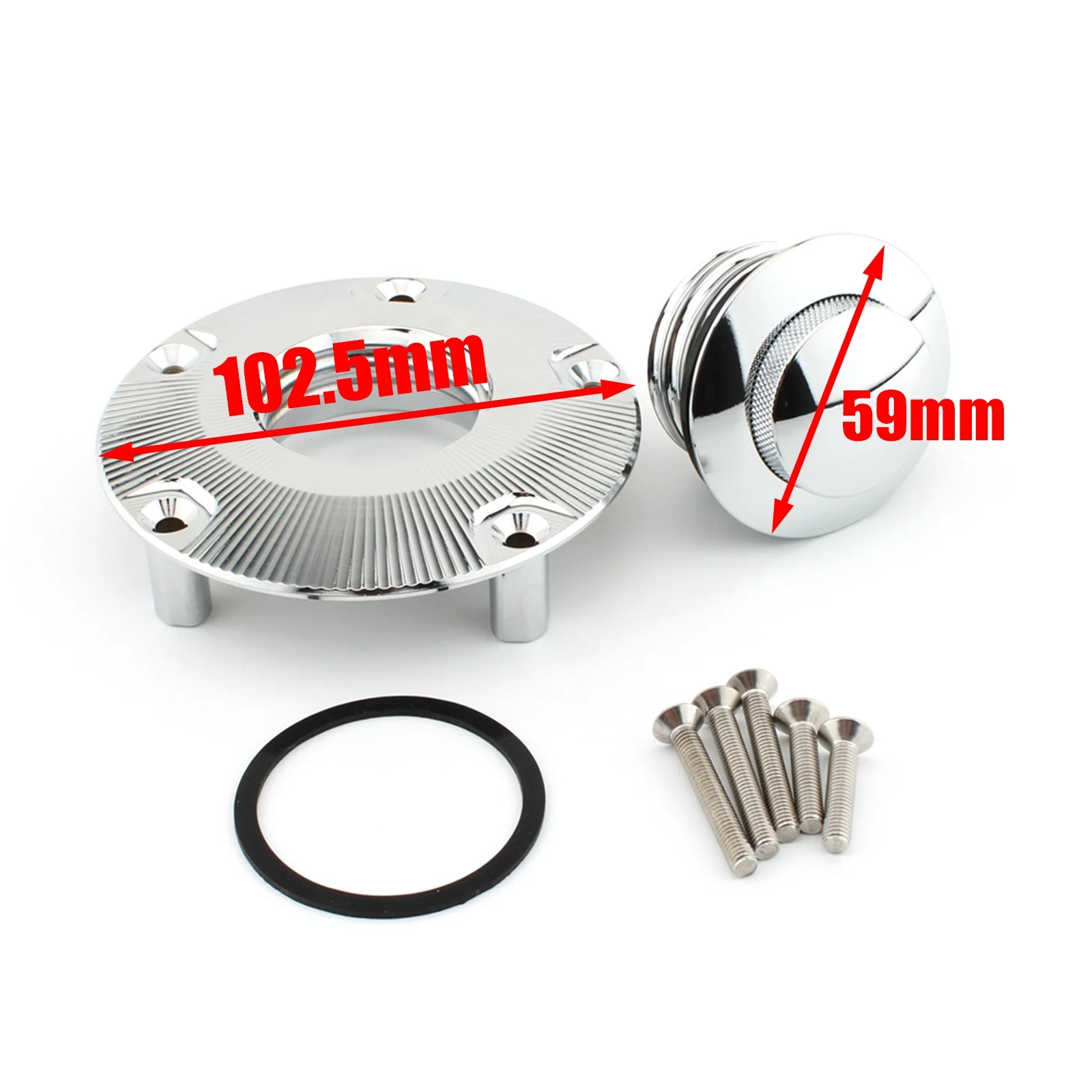 Motorcycle Modified Parts CNC Aluminum Flush Mount Pop Up Vent Fuel Tank Gas Cap Cover For Harley X350 X 350 Flat Tracker 2023