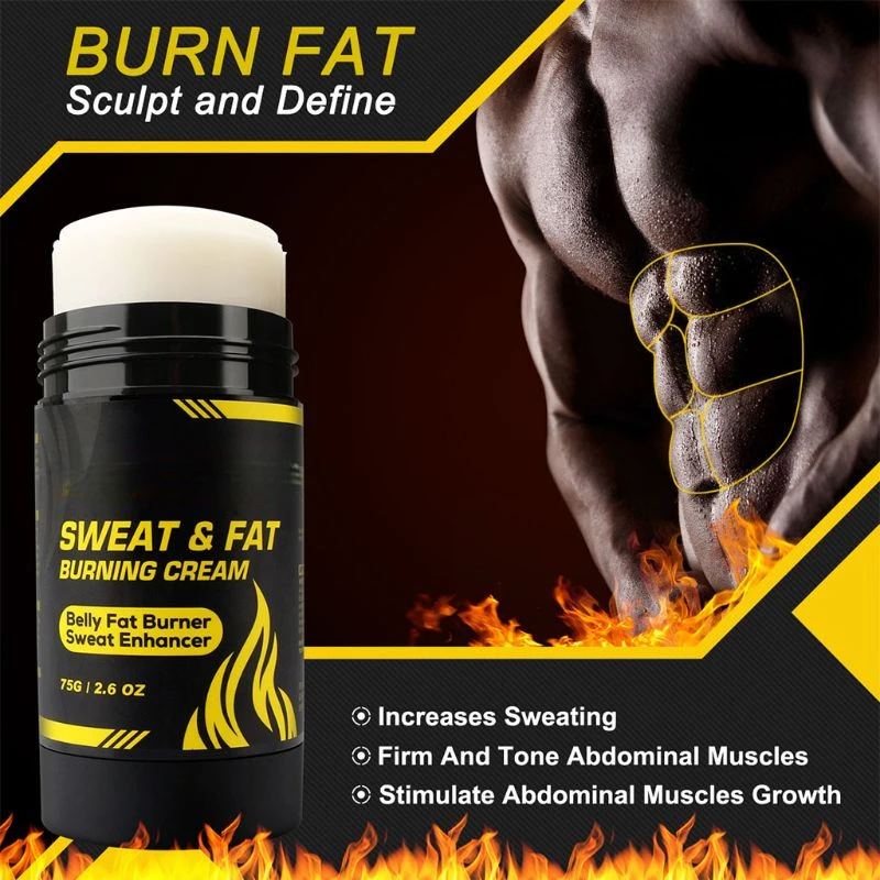 75g Weight Loss Slimming Cream Belly Fat Burner Sweat Enhancer Burning Abdomen Abdominal Muscle for Men and Women