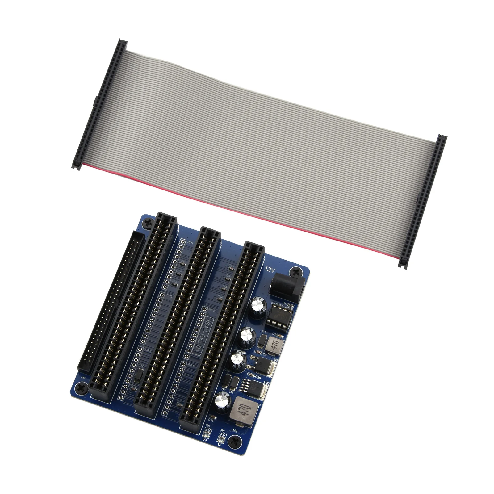 ISA8-Epx-01 ISA Expansion Card Proprietary Bus Create Peripherals Interface Sound Card Port Book8088 Hand386