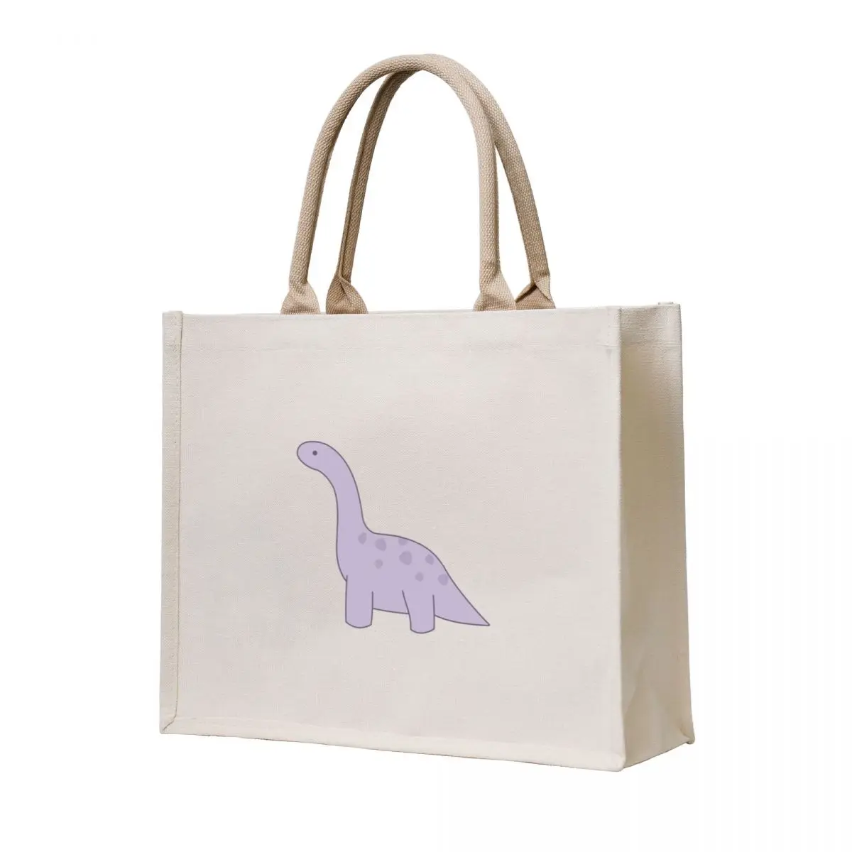 

Dinosaur purple Tote Bag shopping bag logo Shopper Women's tote bag shopping trolley