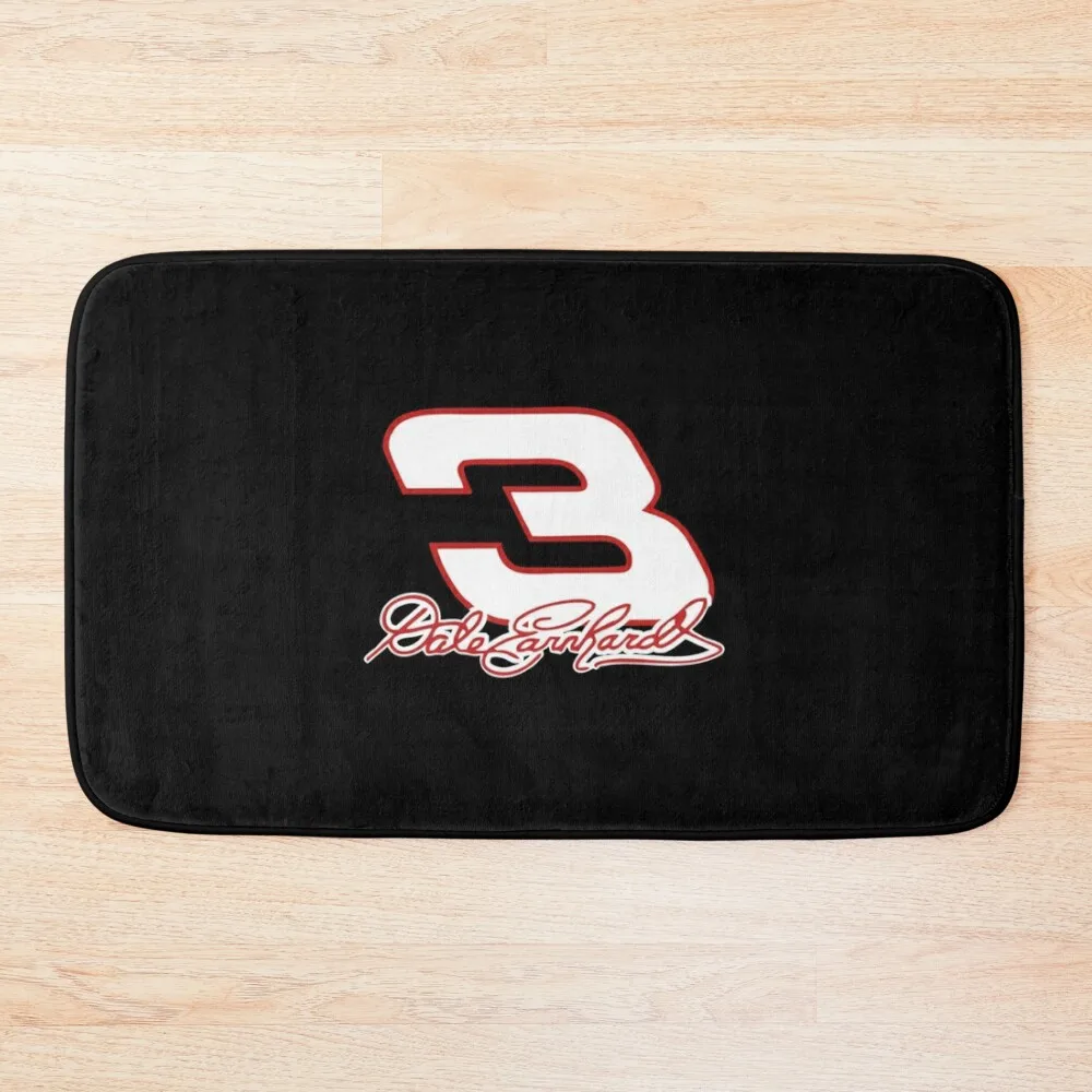 

Dale Earnhardt Sr 3 NASCAR Graphic Perfect Gift Bath Mat Absorbent Bathroom Absorbent Carpet For Bathroom Carpet Rug Mat