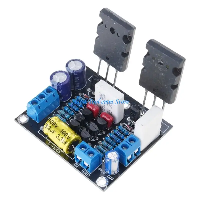 

H37F Low Distortion Mono Power Amplifier Board 100W Power 2SC5200+2SA1943 For Home