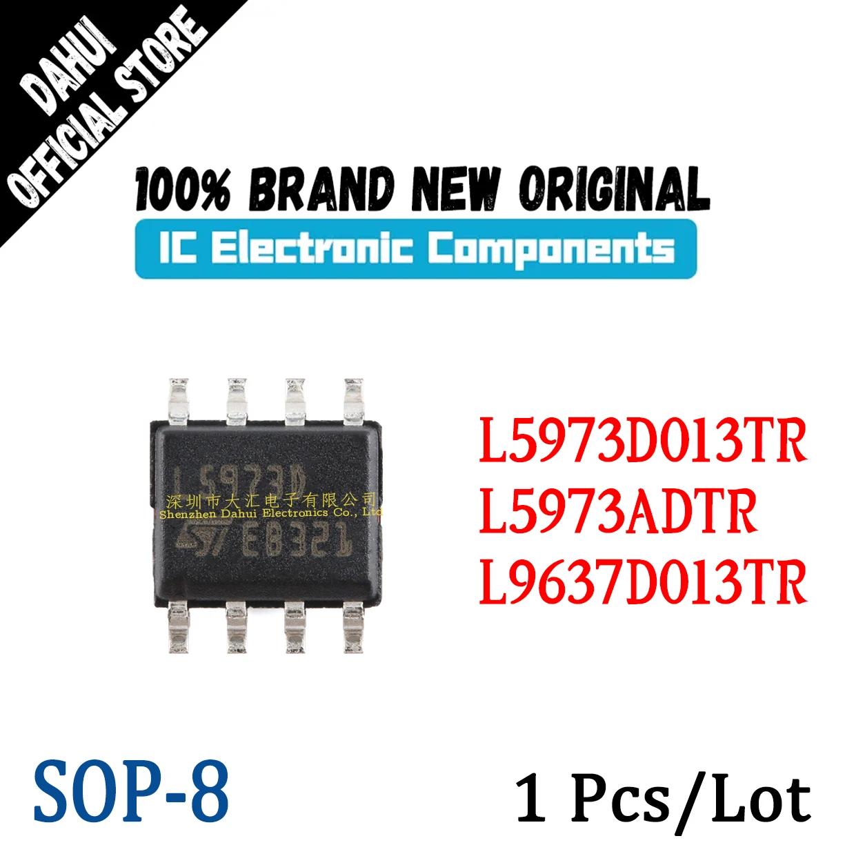 

L5973D013TR L5973ADTR L9637D013TR L5973D013 L5973AD L9637D013 IC SOP-8 New original