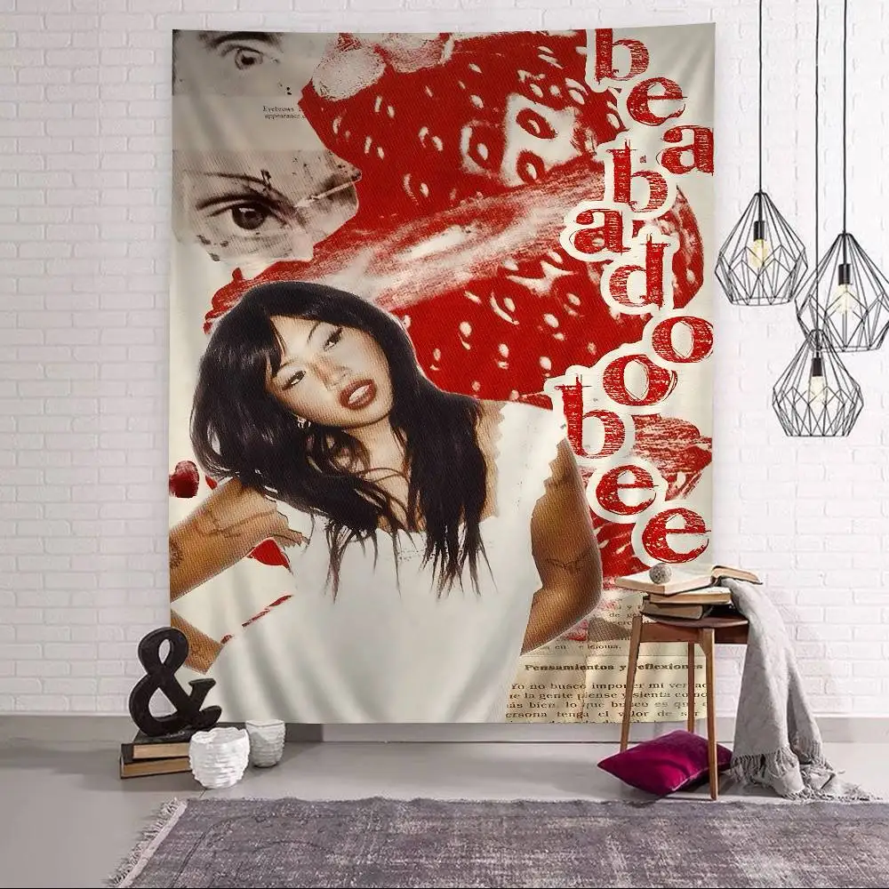Singer Beabadoobee Printed Large Wall Tapestry Cheap Hippie Wall Hanging Bohemian Wall Tapestries Mandala Home Decor