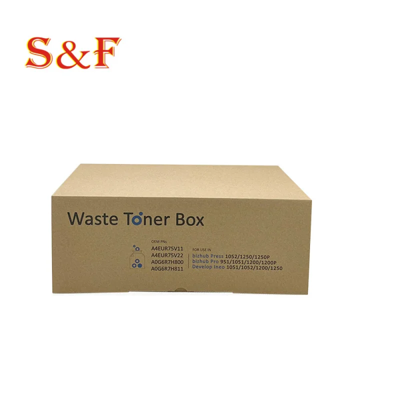A4EUR75V11 Waste powder box collection box for Konica Minolta Bizhub 1200 1051 1052 1250 951 1200P