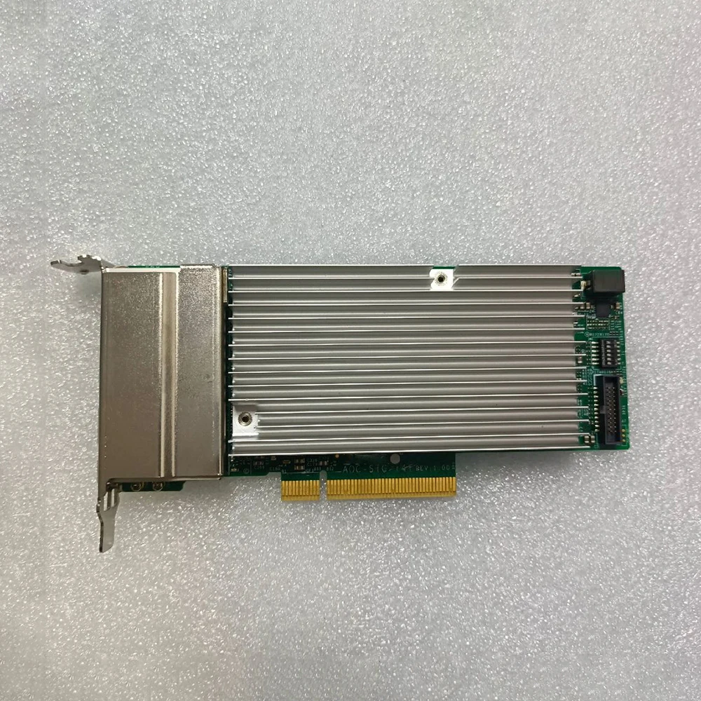 Server 4-port 10 Gigabit Ethernet PCIe network card X710-T4 AOC STG-i4T