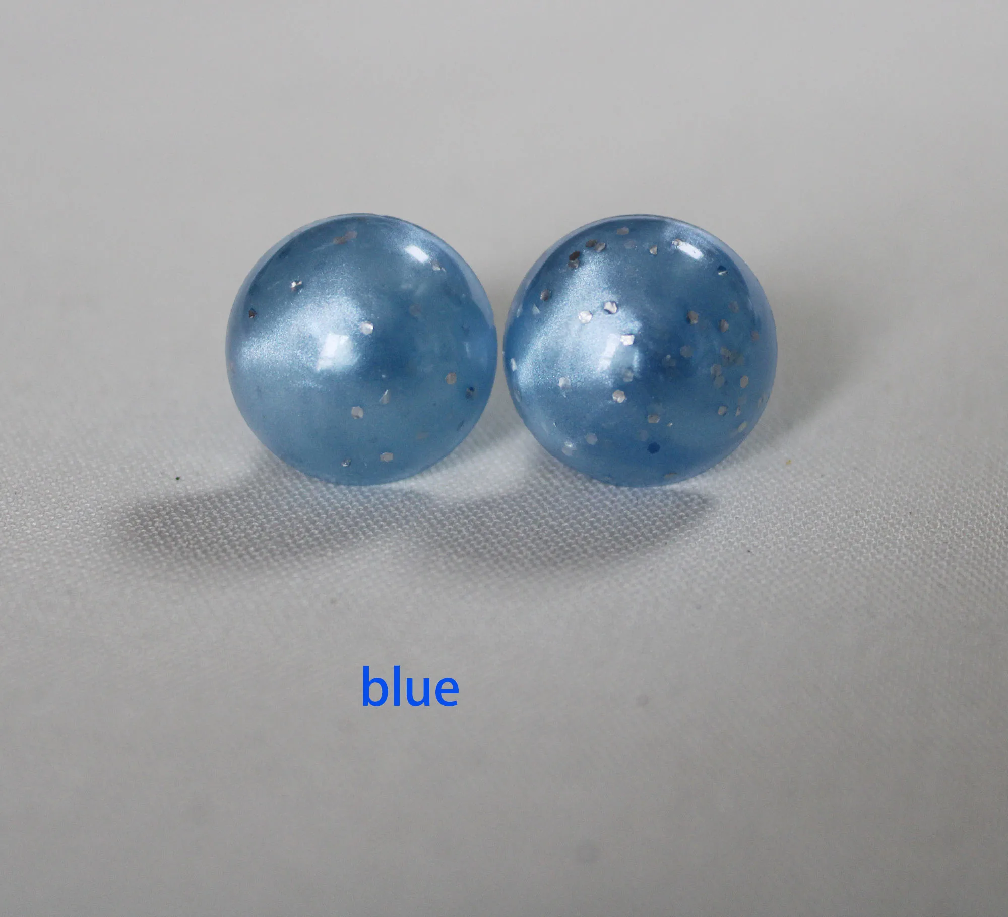 30 Buah/Lot Mata Mainan Keamanan Warna Merah Muda Biru Ungu Mata Bulat Glitter 18Mm Cantik Baru dengan Tekanan Tangan untuk Boneka Lembut Pilihan Warna