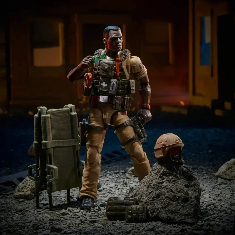 

Hasbro G.I. Joe Classified Series #122 Carl Doc Greer 6-Inch Action Figure Anime Model Toy for Collectors And Gifts
