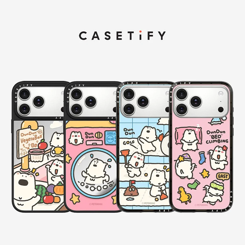 

CASETiFY Peterdog Series Magnetic Drop-proof Case for iPhone 13 14 15 16 17 Pro Max Air Plus Protect Cover