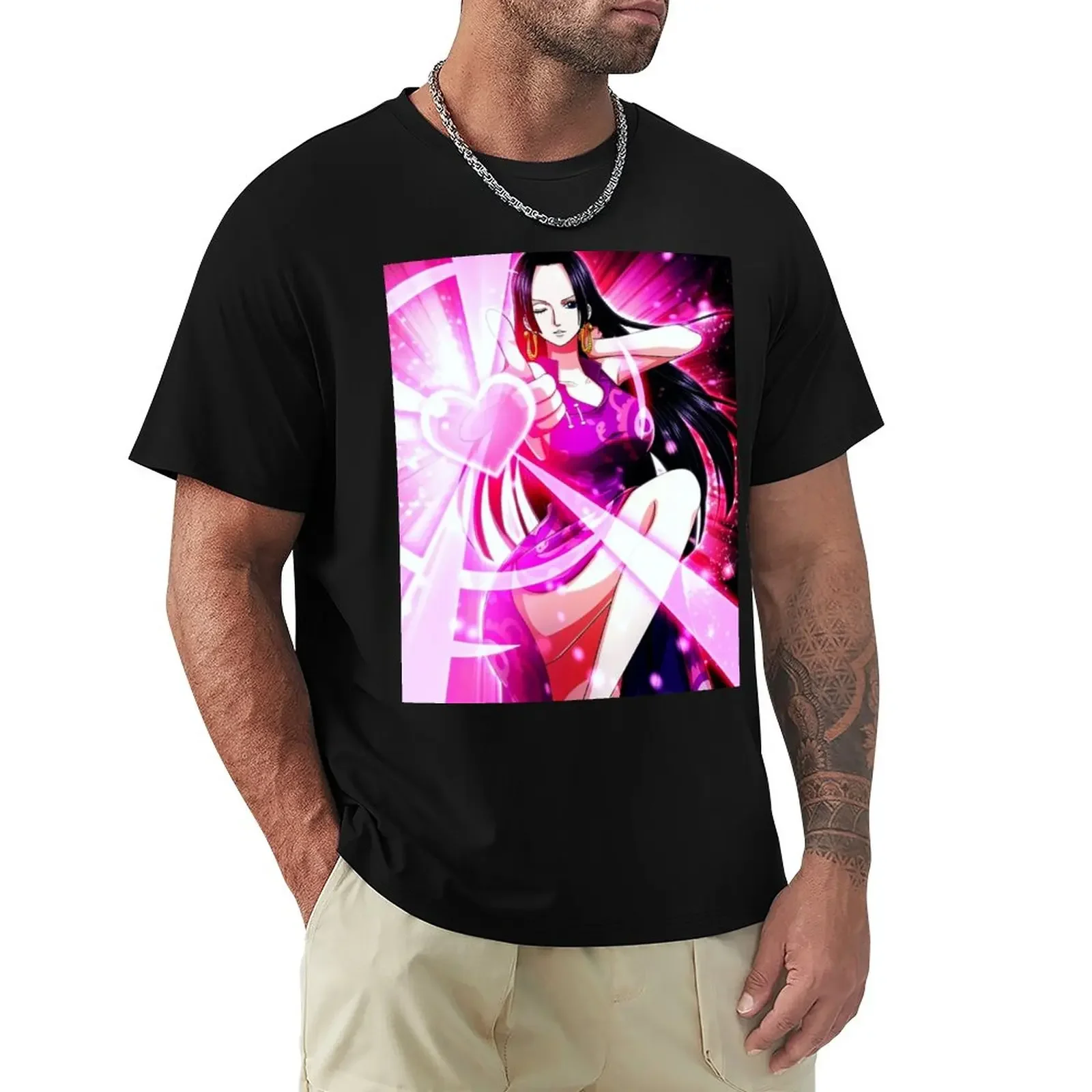 Быстросохнущая футболка Boa Hancock, милые мужские футболки