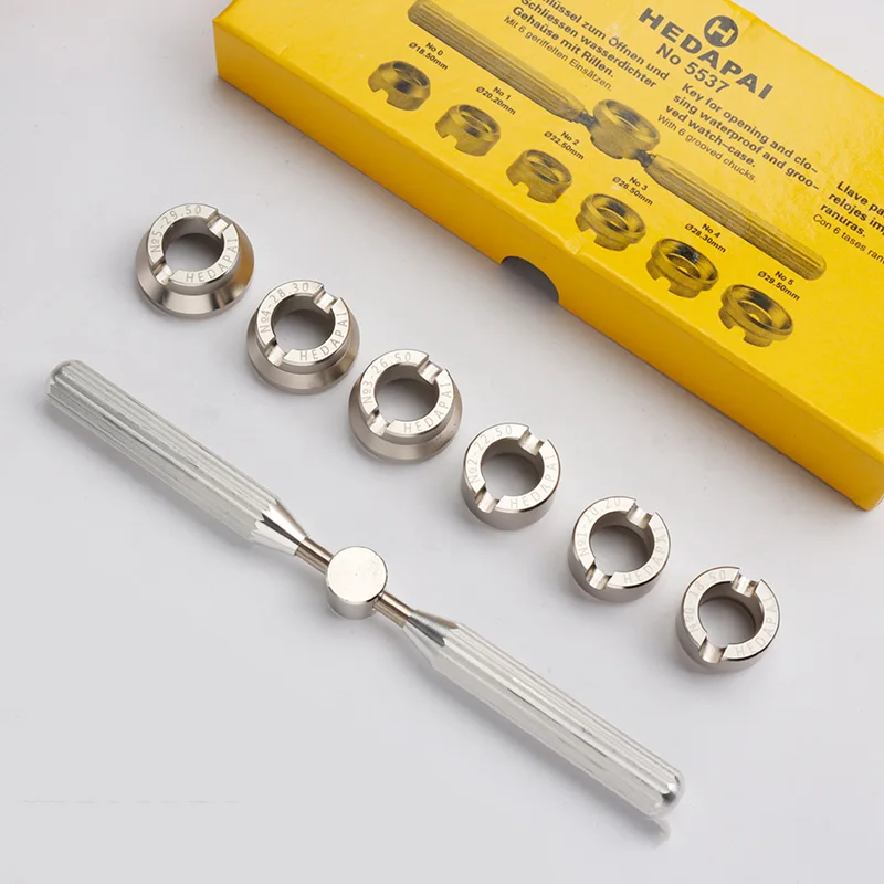 Watch Repair tool For Rolex&Tuder - Oyster Style waterproof watch screw back case opener # 5537 watch Table repair tools