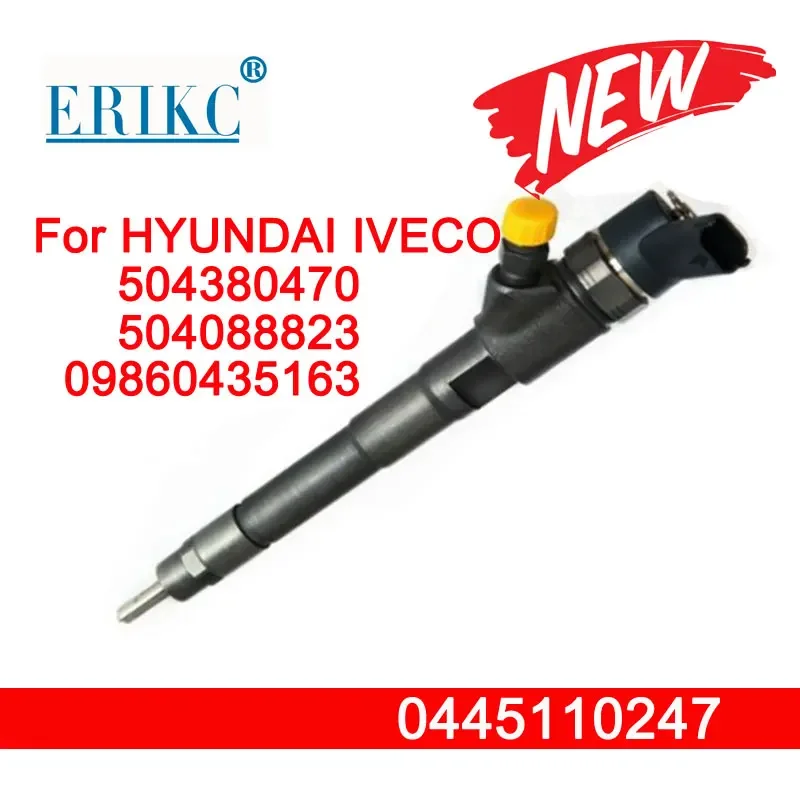 

0 445 110 247 Common Rail Diesel Injector Nozzle Assy 0445110247 0986435163, 0445 110 247 for HYUNDAI IVECO 504380470 504088823