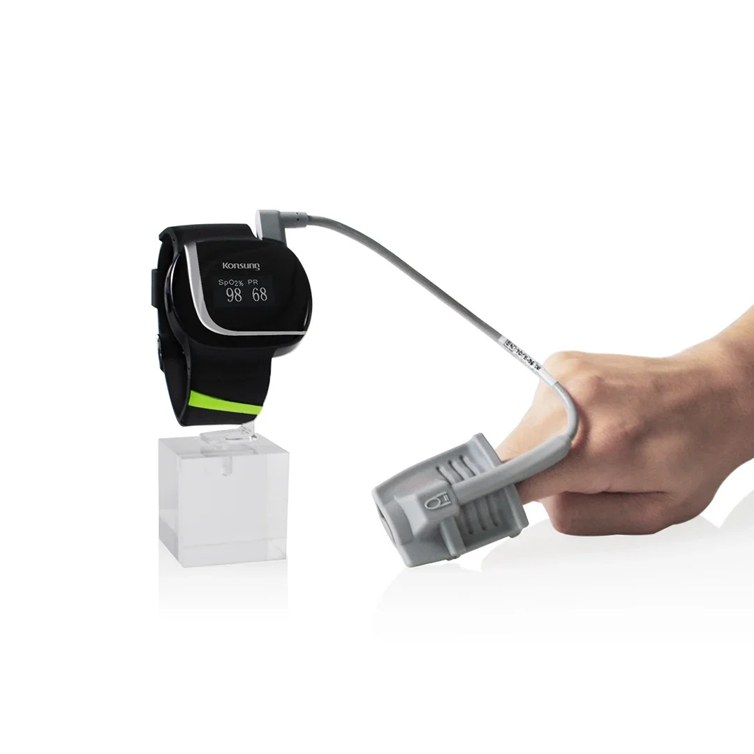 SONOSAT-W01LT watch type IPX1 smart  pressure wifi SpO2 wrist pulse oximeter with App support