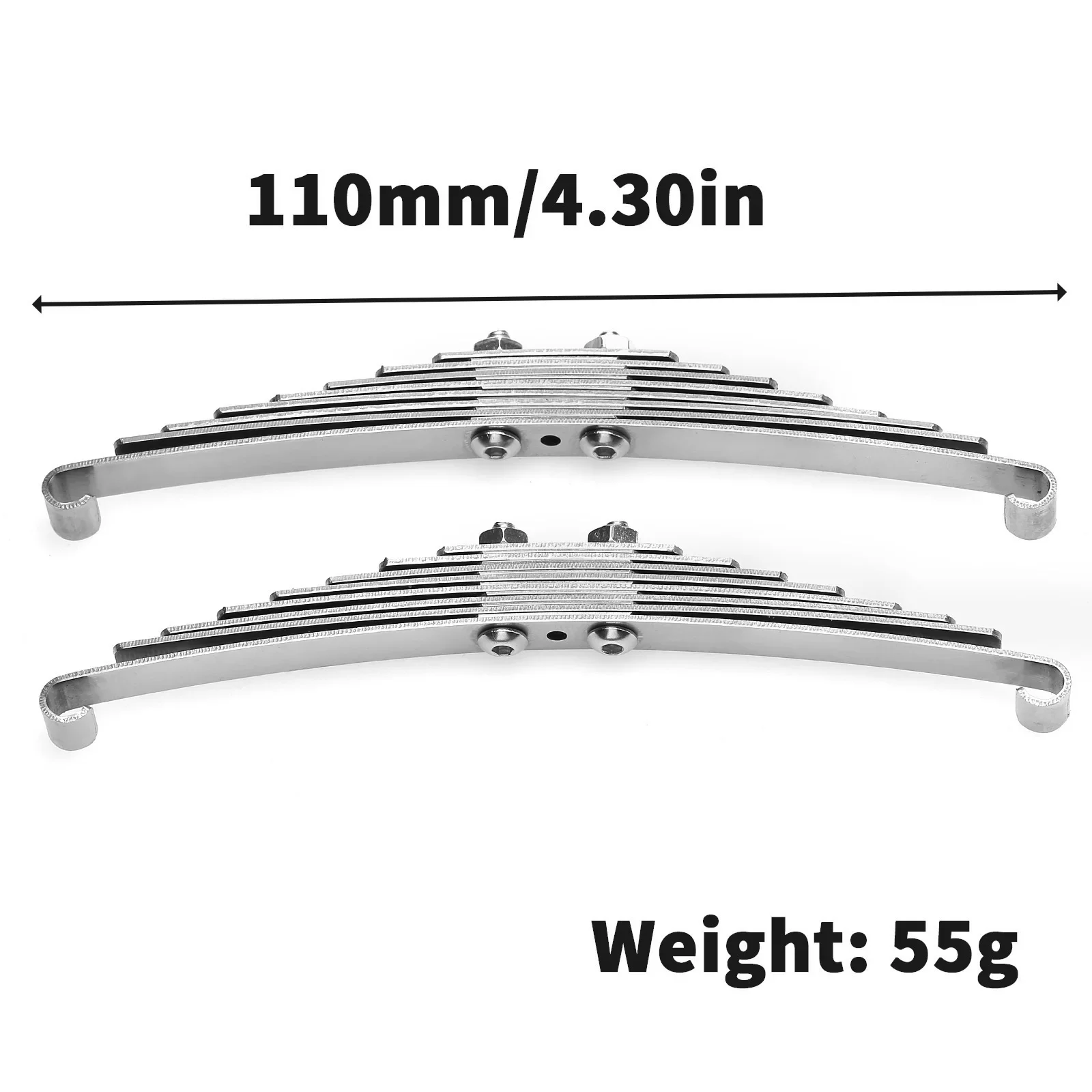 Steel Shock Absorber Suspension Leaf Spring Lifting Lug Set for 1/14 Tamiya RC Tractor Trailer Truck Model Car Upgrade Parts