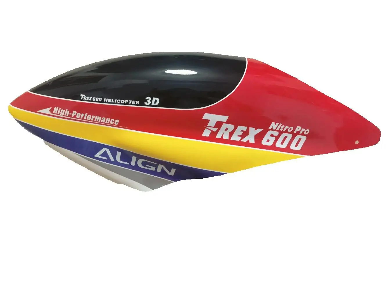 Original Align Trex 600N PRO DFC Helicopter Fiber Glass Canopy Shell