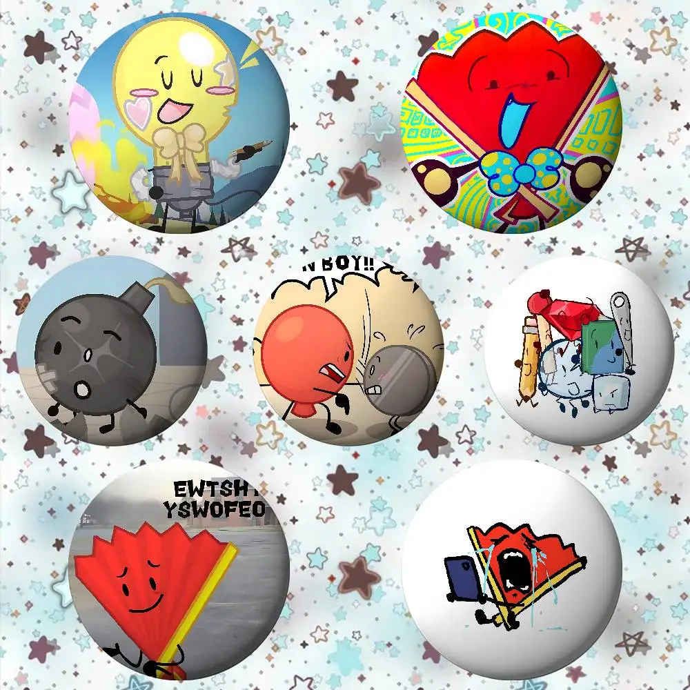 

Funny A-Inanimate Insanity-S Badges Fans' Cartoon Lapel Pins Brooch Emblem Trinkets Gifts Folks Backpack Decor Jewelry Pieces