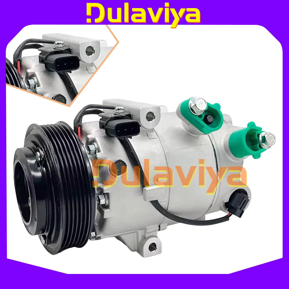 For VS14E Air AC Compressor with Clutch Hyundai Elantra 2017-20 L4 2.0L Kia Cerato 97701F2100 97701-F2100 97701 F2100 CO 29339C