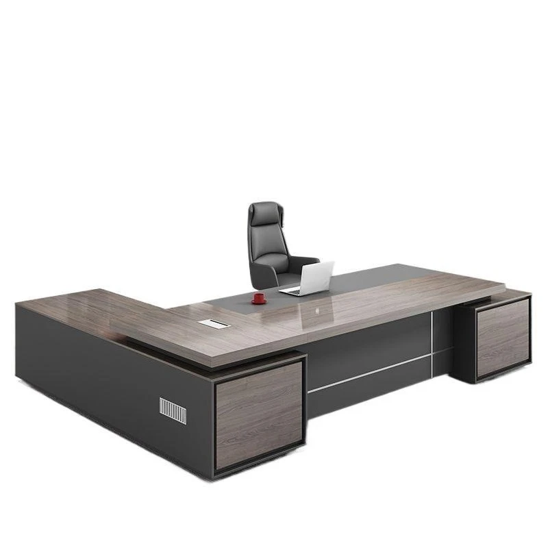 

Boss office desk and chair combination, fashion president desk, office