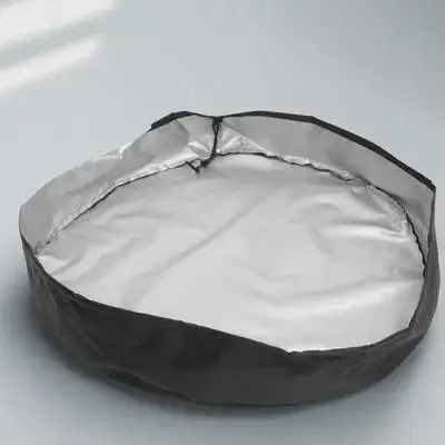 

Waterproof Oxford Cloth Bucket Cover Protective Seal Lid Cover for 55 Gallon Drum Rain Snow Dust Outdoor Use Rain Bucket Covers