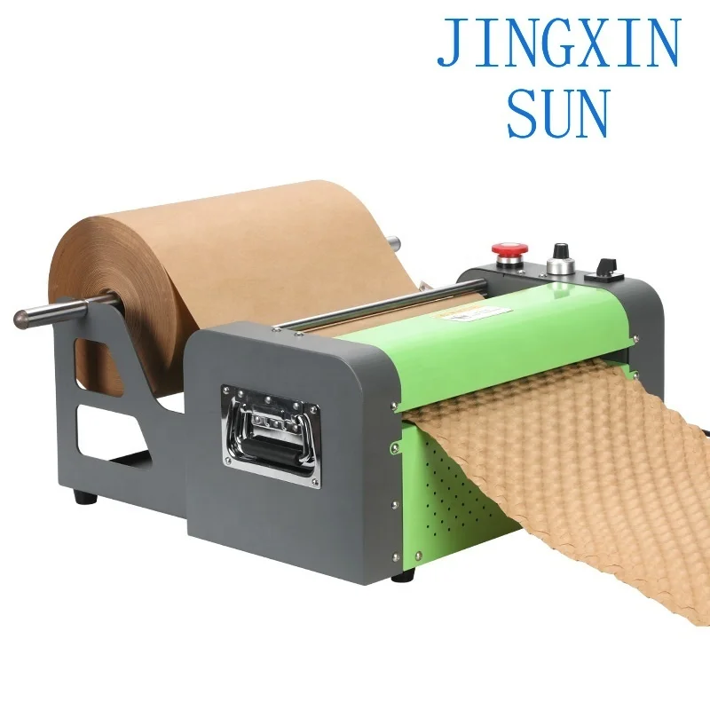 New Market Choice Kraft Paper Cushion Bubble  Automatic Pressing Pad Cushion Packaging for Ecommerce Packaging