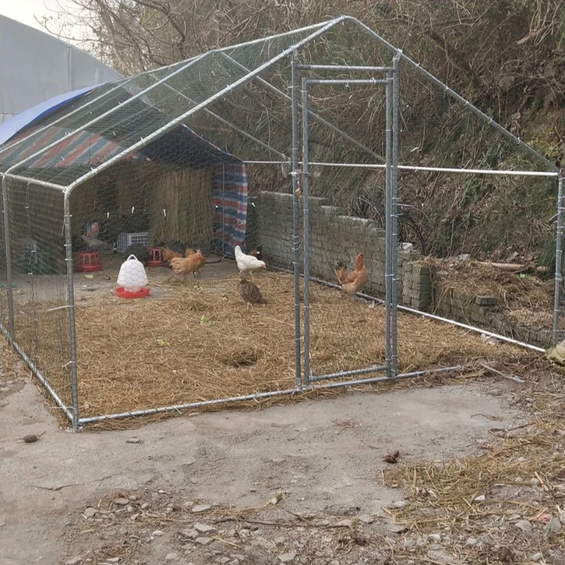 

Domestic breeding shed skeleton pet Poultry farming breeding shed duck and rabbit steel pipe construction