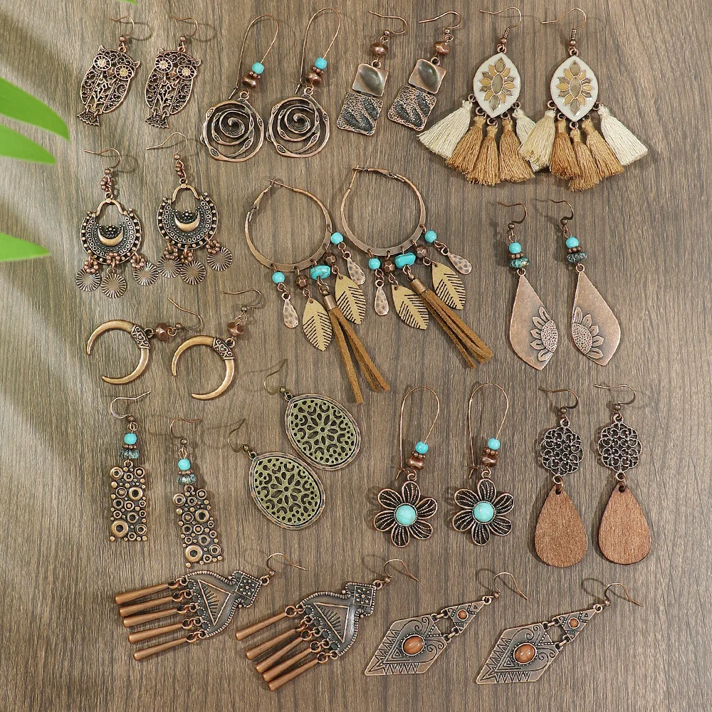 Vintage Boho Geometrische Trop – Indian Wedding Supply Bewertung und Preis