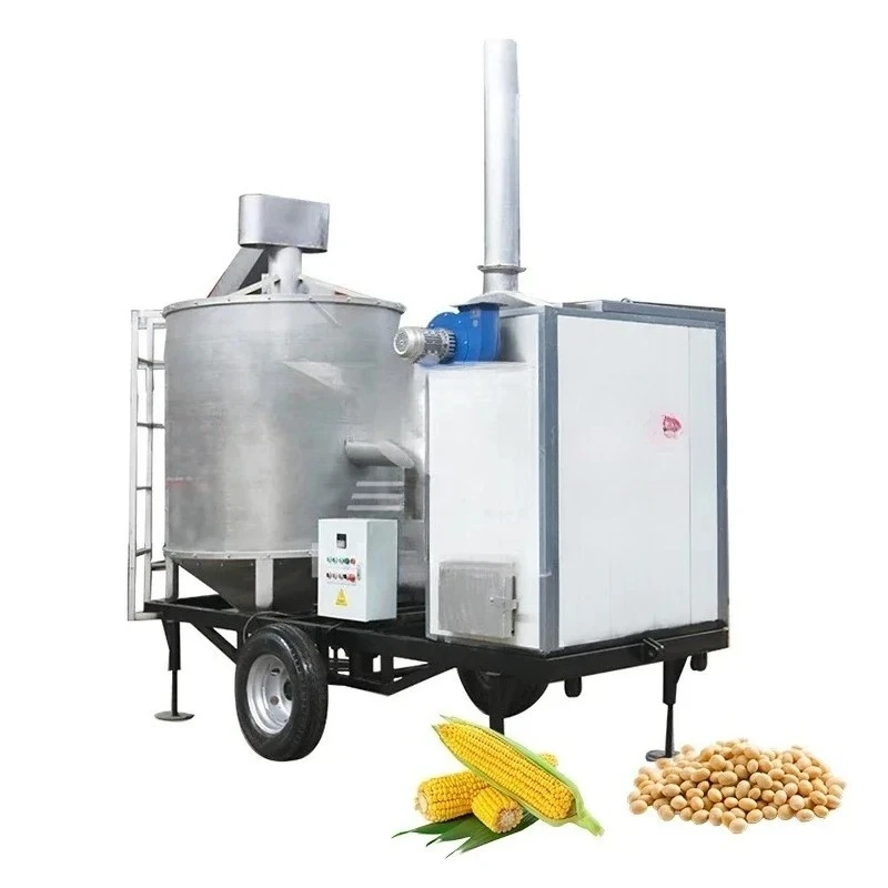 Rice Dryer hine Paddy Drying hine Small Biomass Burner Grain Dryer Electric Rice Grain Dryer